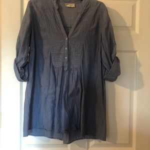 Chambray top